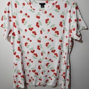 cherry Pattern shirt rue21